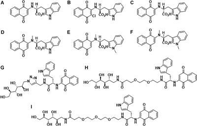 Naphthoquinone Tryptophan Hybrids: A Promising Small Molecule Scaffold for Mitigating Aggregation of Amyloidogenic Proteins and Peptides